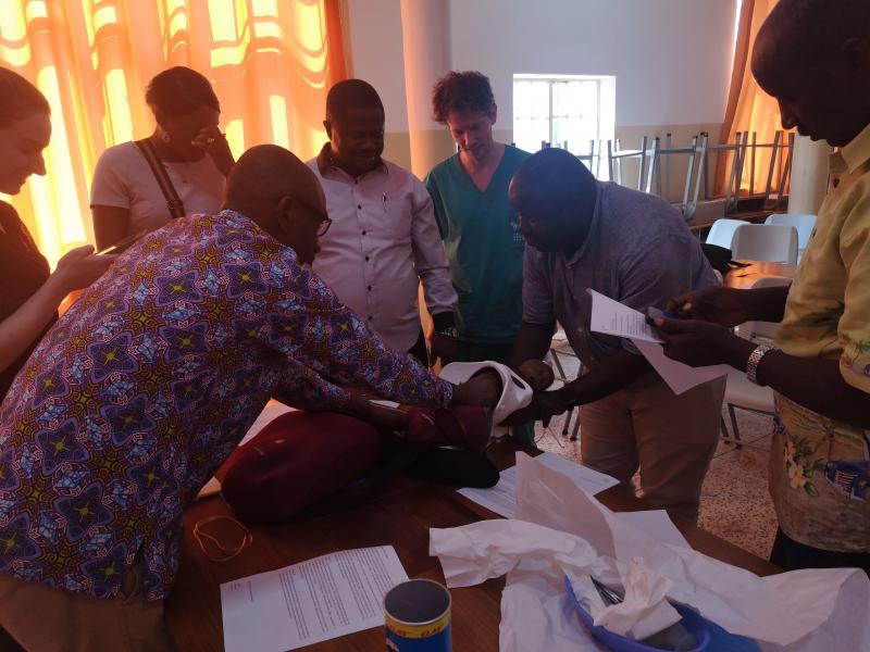 Attività all'ospedale di Freetown, Sierra Leone - Credit foto CUAMM