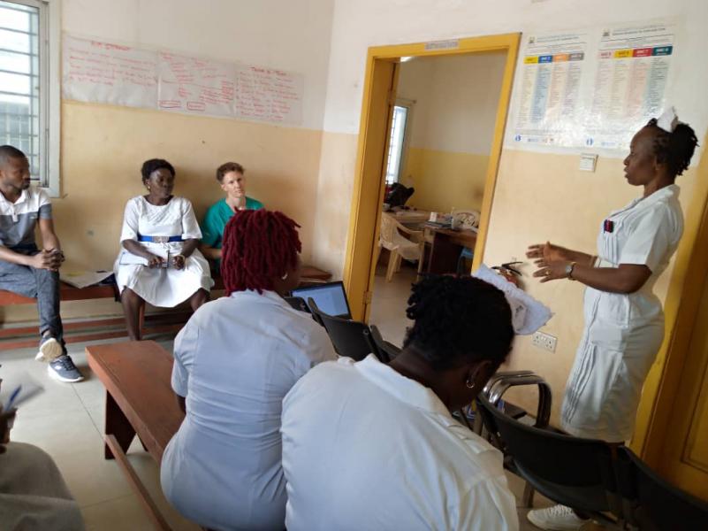 Attività all'ospedale di Freetown, Sierra Leone - Credit foto CUAMM