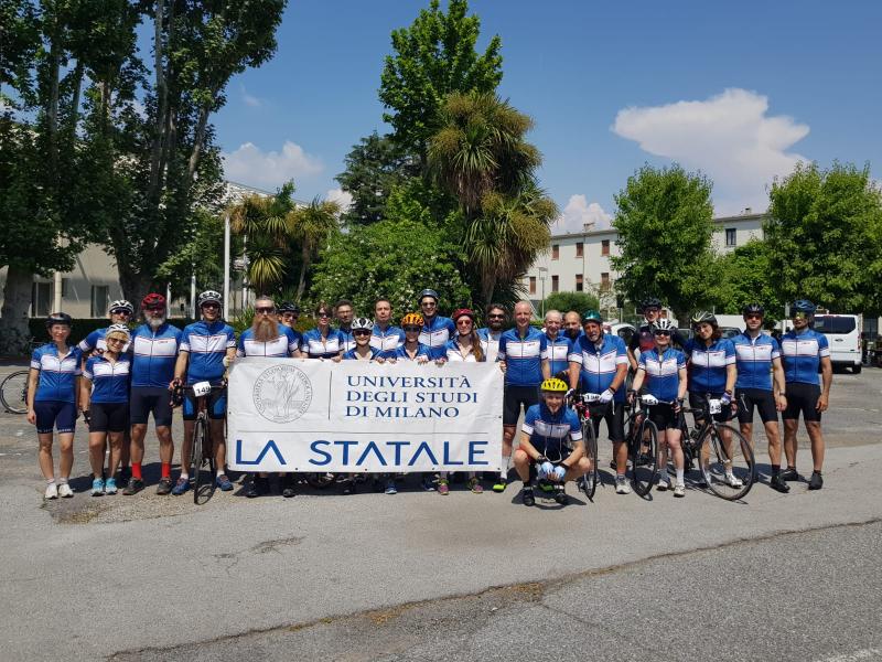 Gli atleti della Statale al Campionato nazionale di ciclismo a Savona