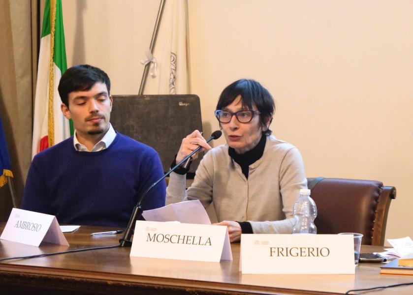 Patrizia Moschella, docente di Sociologia dei processi culturali e scenari futuri della Nuova Accademia di Belle Arti - NABA.