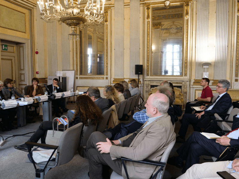 La presentazione del libro " Quale università dopo il PNRR?" in Sala Napoleonica dell'Università degli Studi di Milano.
