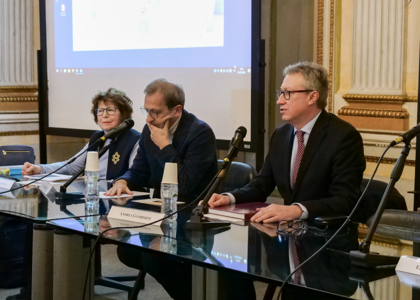 Relatori dell'evento Un ateneo al femminile.