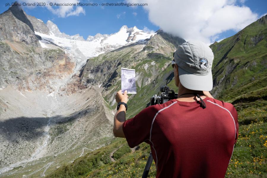 Le prime tappe della spedizione Sulle tracce dei ghiacciai - Alpi 2020 - Foto Associazione Macromicro