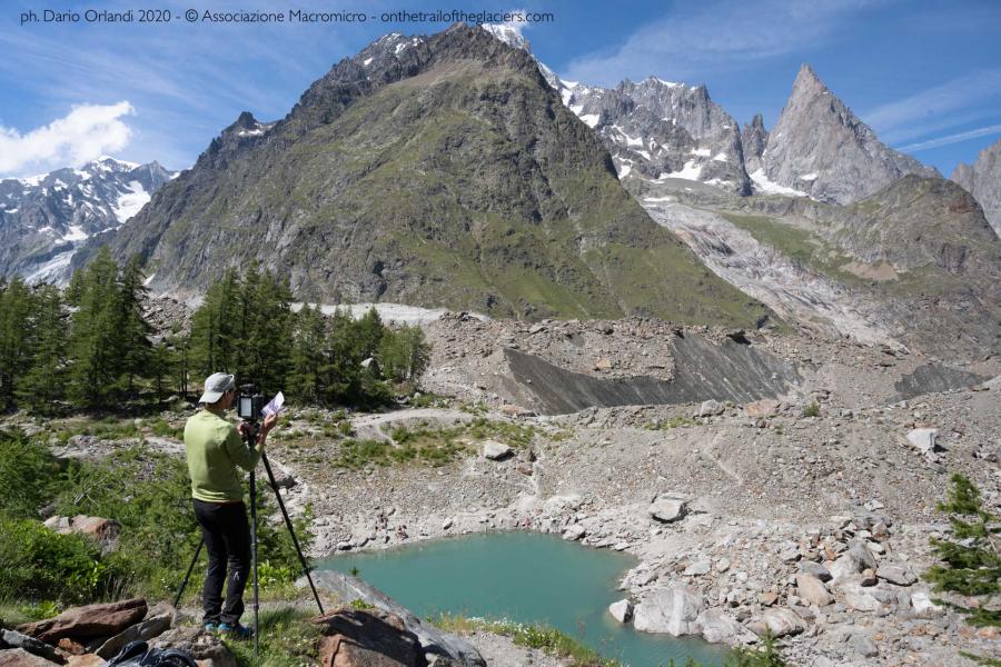 Le prime tappe della spedizione Sulle tracce dei ghiacciai - Alpi 2020 - Foto Associazione Macromicro