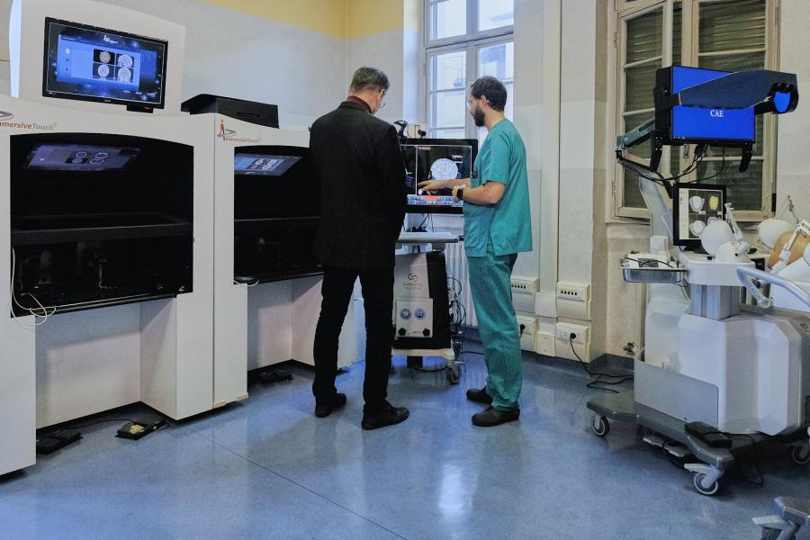 Simulatori del NeuroSim Center - Credit Fabio Lovati, Deepblue