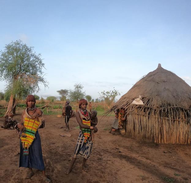 Un'immagine della regione del Sud Omo, in Etiopia - Credit Foto CUAMM
