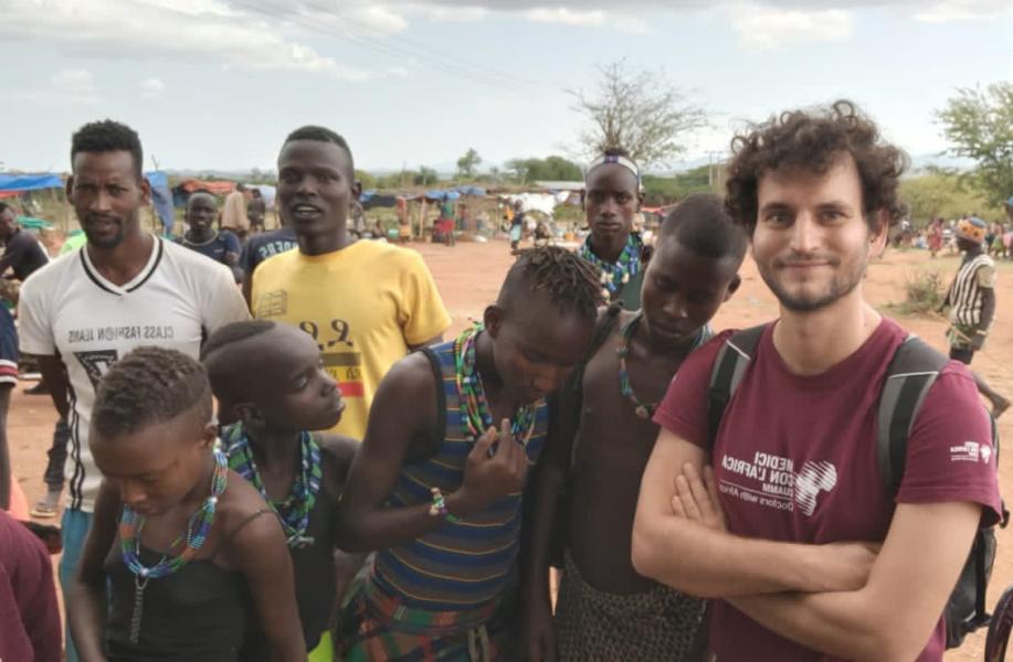Adriano La Vecchia in Etiopia, nella regione del Sud Omo - Credit Foto CUAMM