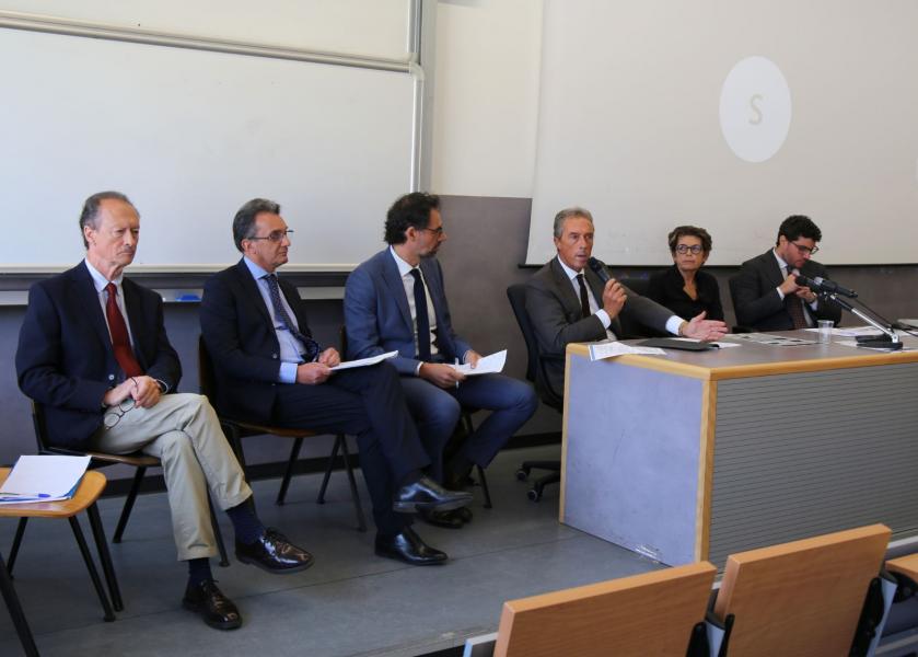 Tavolo 2: David Mosey, Vinicio Fasciani, Thomas Miorin, Bernardino Chiaia, Patricia Viel, Edoardo Parisi.