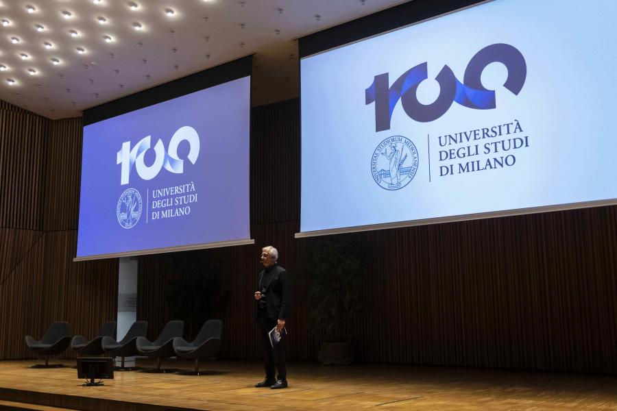 The event for the presentation of the programme of events planned by the University to celebrate its 100th Anniversary and the VUMM - Virtual UniMi Museum