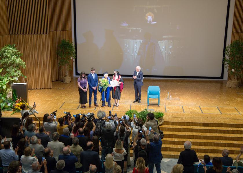 Laurea Honoris Causa Ornella Vanoni