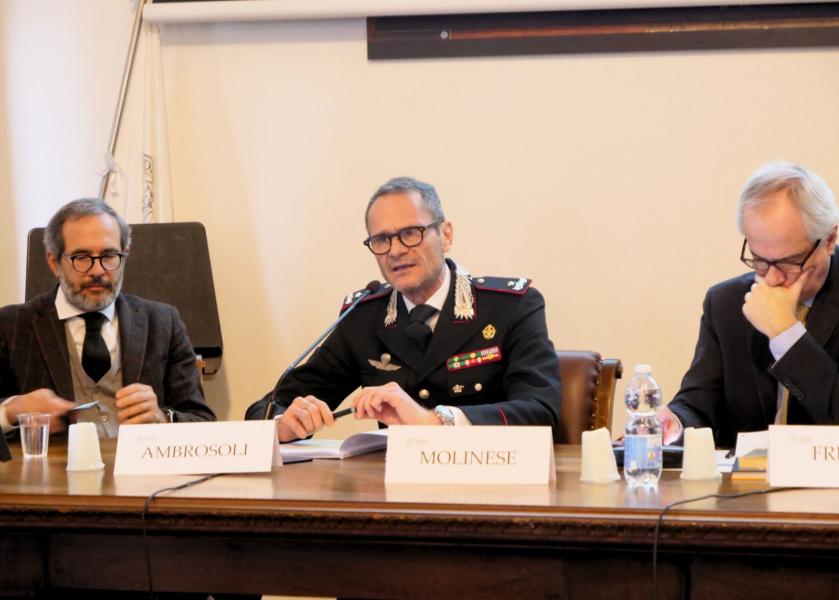 Vincenzo Molinese, comandante del Raggruppamento Operativo Speciale - ROS, Arma dei Carabinieri.