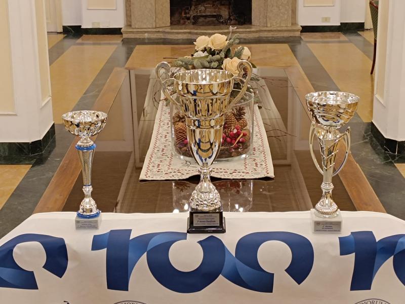 Alcuni dei trofei conquistati dalla squadra della Statale