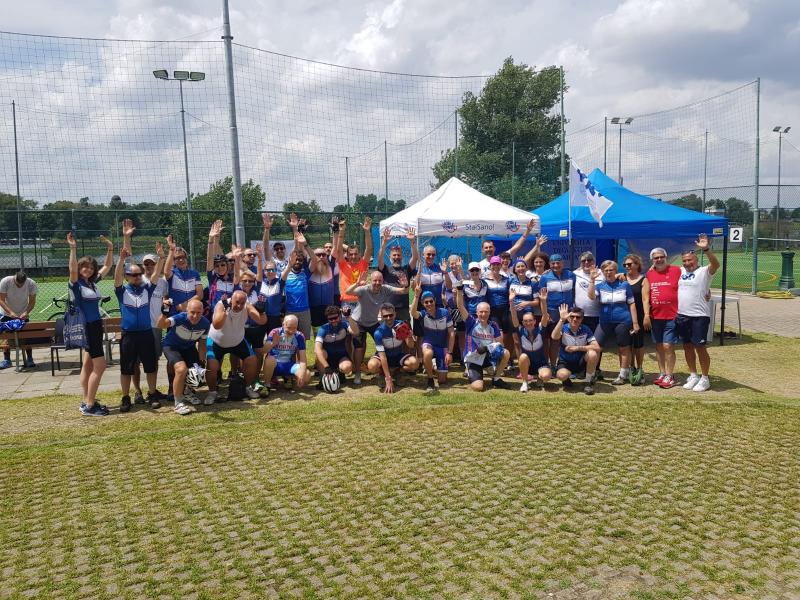 La squadra della Statale alla  38ª edizione dei Campionati nazionali di ciclismo ANCIU