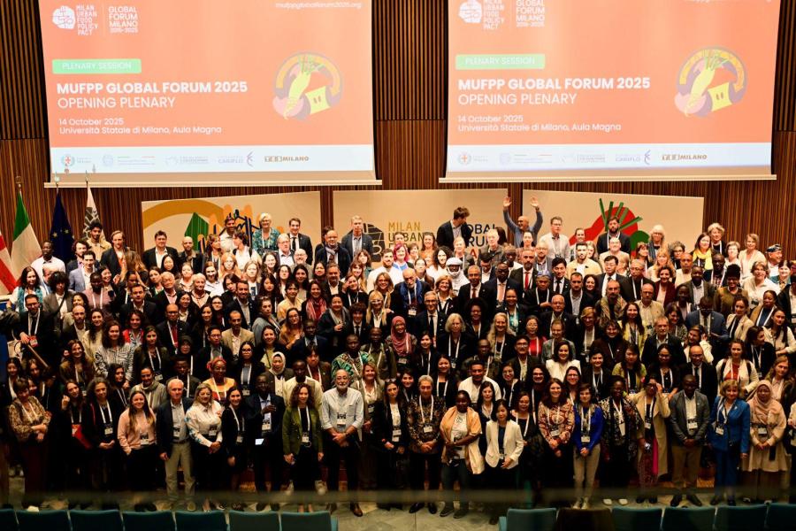 I delegati in Aula Magna