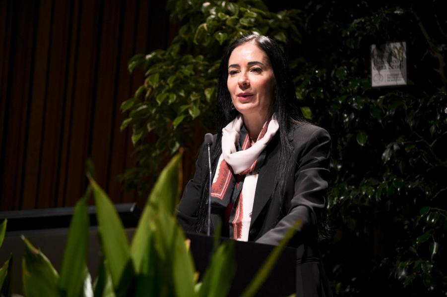 L'intervento della rettrice Marina Brambilla