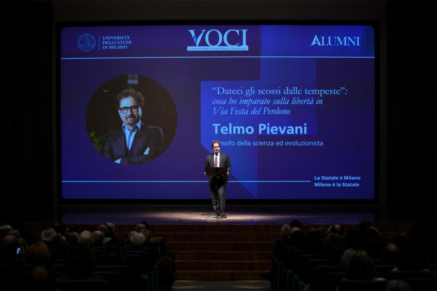 L'intervento di Telmo Pievani