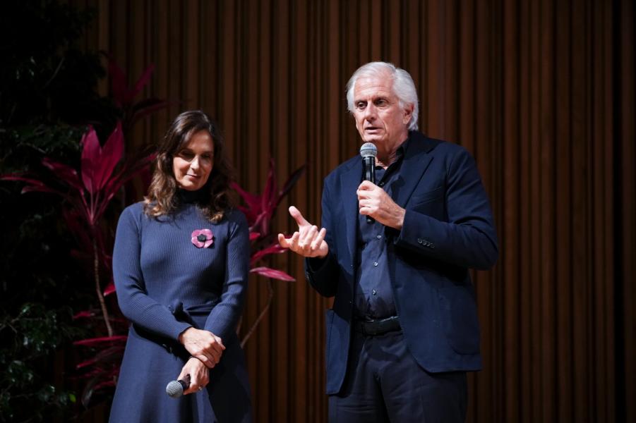 Silvia Romani e Massimiliano Finazzer Flory