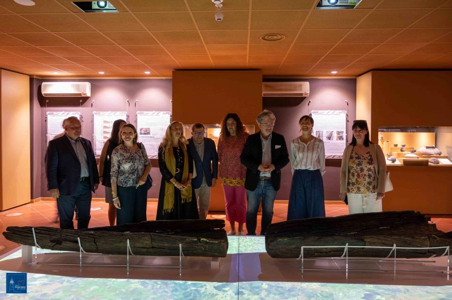 L'inaugurazione alla presenza della prorettrice dell'Università Statale, Maria Pia Abbracchio - Immagine su gentile concessione del Comune di Desenzano del Garda