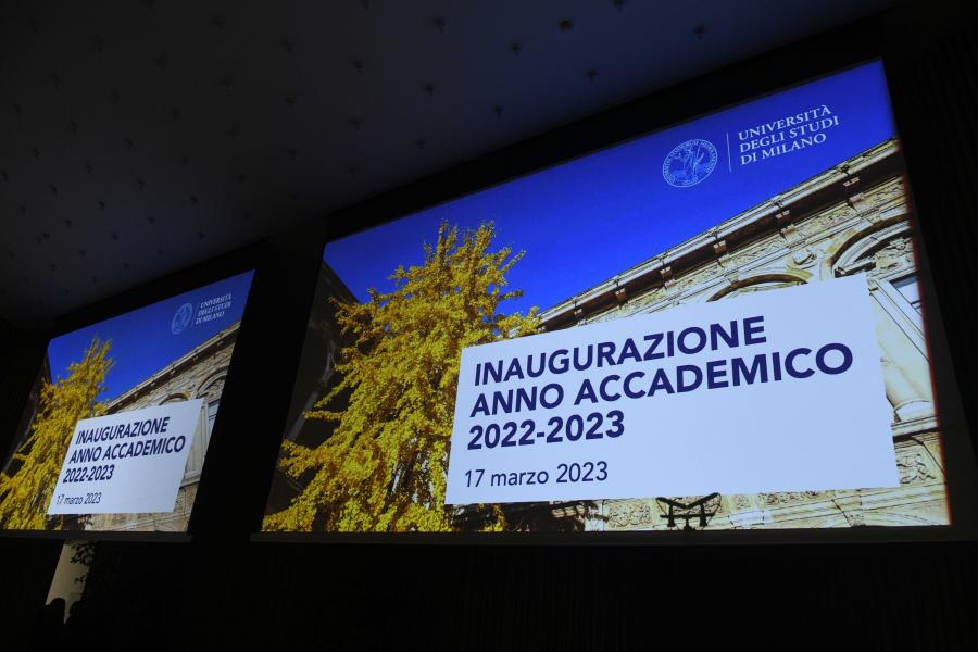 L'inaugurazione dell'anno accademico 2022-2023 dell'Università Statale