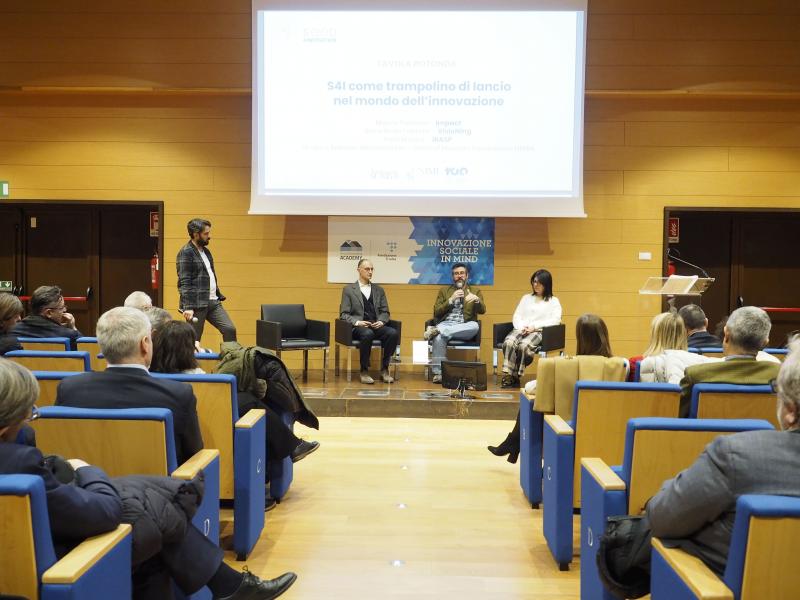 Un momento dell'iniziativa alla Fondazione Triulza 