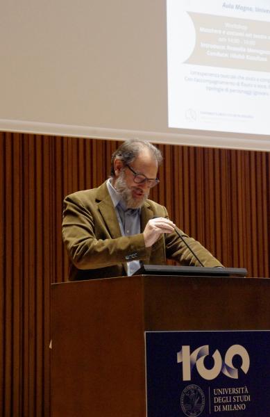 Giorgio Zanchetti, docente di Storia dell'Arte e direttore del dipartimento di Beni Culturali e Ambientali dell’Università degli Studi di Milano.