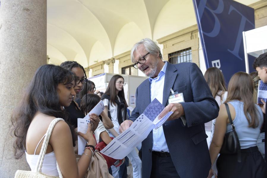 L'Open Day dell'Università Statale di Milano nella sede di via Festa del Perdono