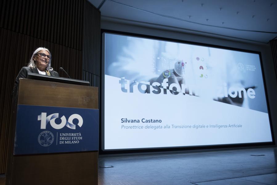 Silvana Castano, prorettrice delegata alla Transizione digitale e Intelligenza artificiale 