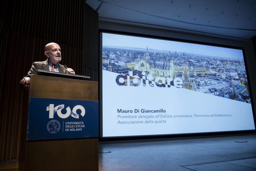 Mauro Di Giancamillo, prorettore delegato all’Edilizia universitaria, Patrimonio architettonico e Assicurazione della qualità