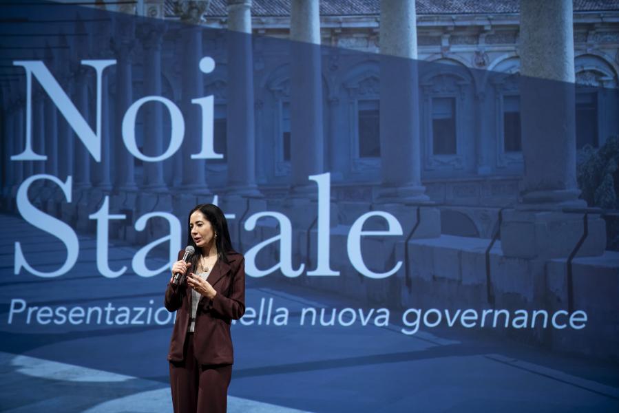 La rettrice Marina Brambilla