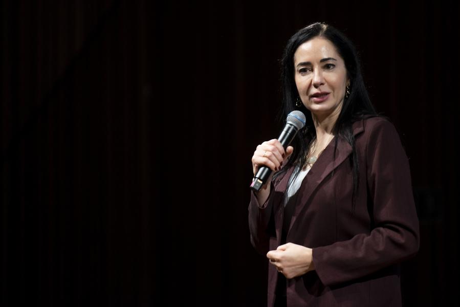 La rettrice Marina Brambilla