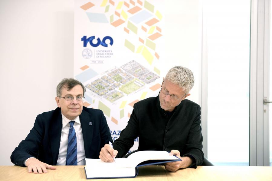 Celebrating the inauguration of the academic year 2023-2024 of the University of Milan - Photo by Paolo Poce.