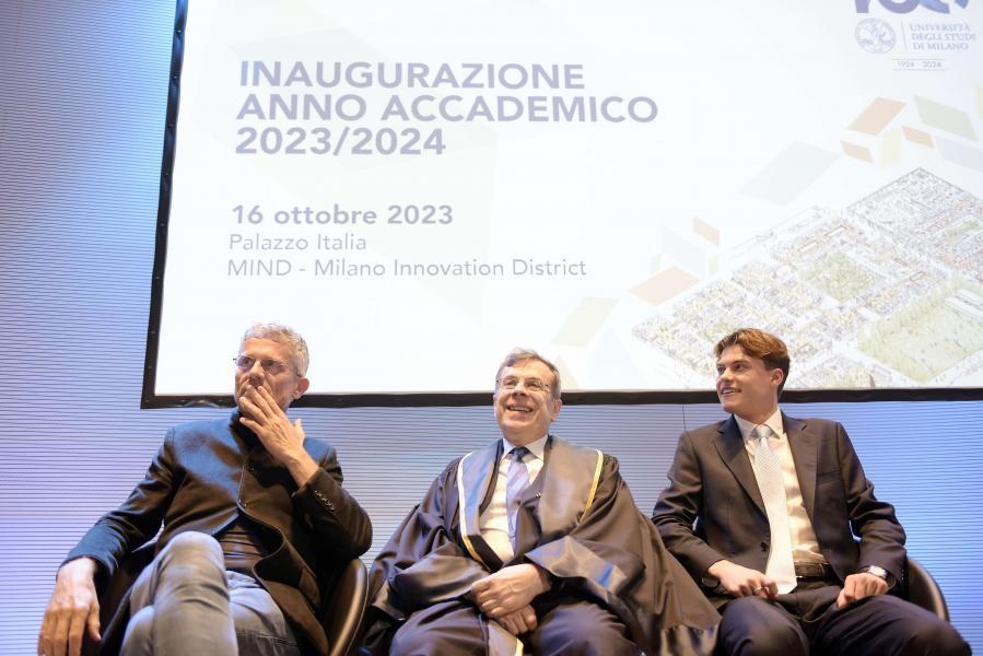 Celebrating the inauguration of the academic year 2023-2024 of the University of Milan - Photo by Paolo Poce.