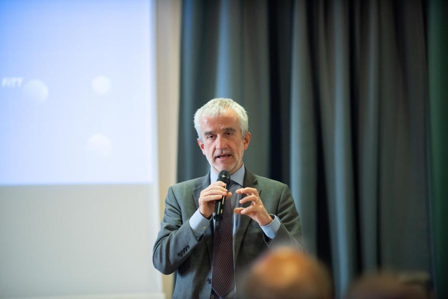 Alberto Mina, direttore Relazioni Esterne di Arexpo e presidente di Fondazione Innovazione e Trasferimento Tecnologico (FITT)