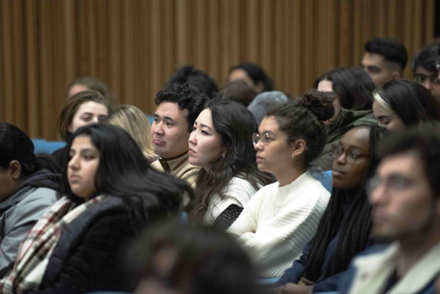 Un momento del Welcome Day 2023 in Aula Magna - Foto di Paolo Poce