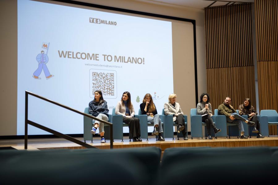 Un momento del Welcome Day 2023 in Aula Magna - Foto di Paolo Poce