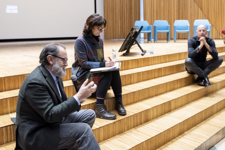 L'intervento del professor Giorgio Zanchetti  - Foto di Paolo Poce