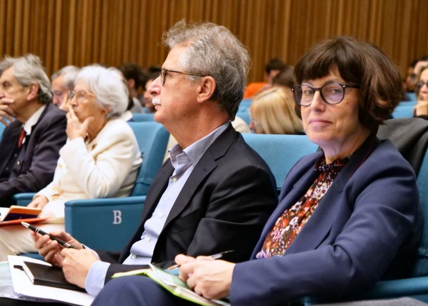 Stefano Bocchi e Maddalena Donzelli del Green Office dell’Università degli Studi di Milano.