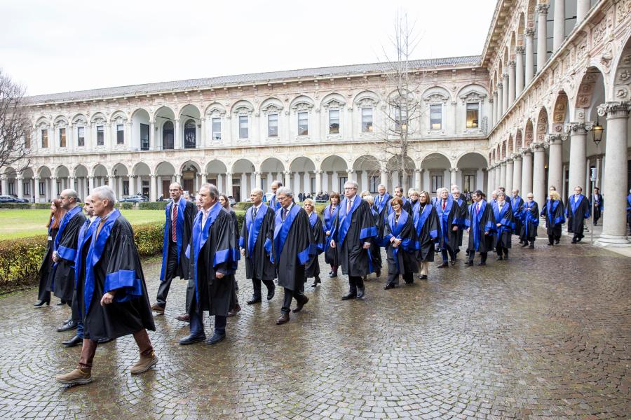 Corteo di inaugurazione anno accademico 2024/2025 della Statale