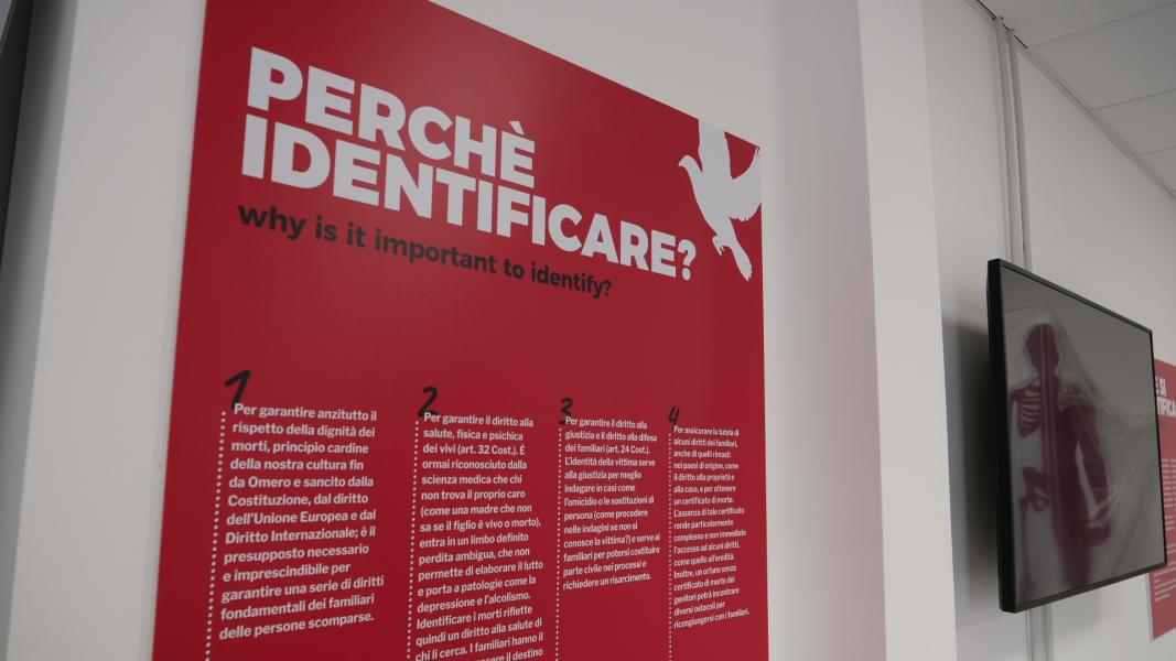 Le sezioni del MUSA, il Museo Universitario delle Scienze Antropologiche, mediche e forensi per i Diritti Umani dell’Università Statale di Milano