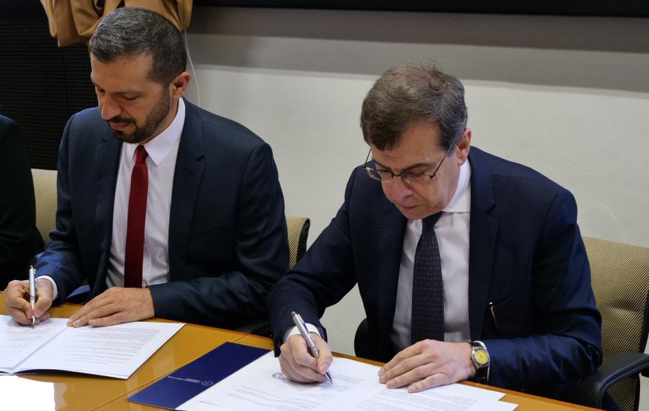 Elio Franzini e Arif Al Hammadi