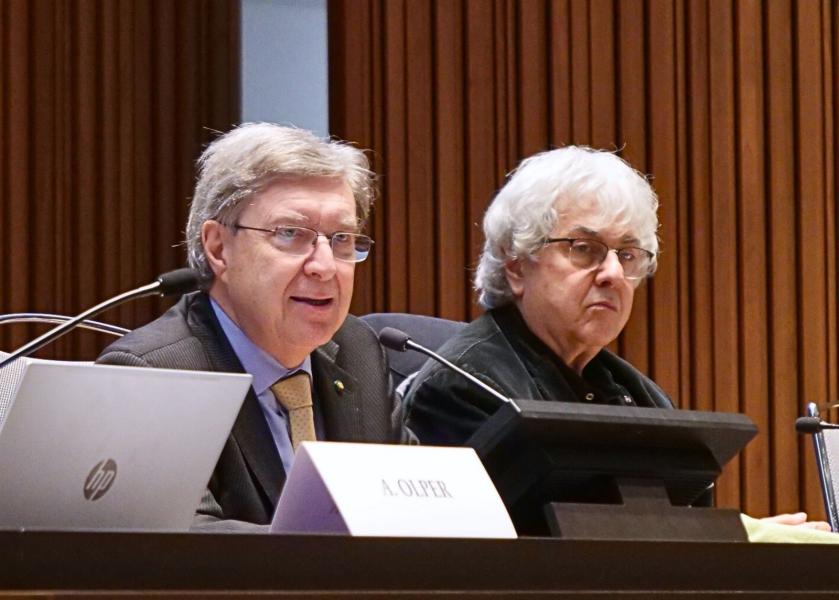 Enrico Giovannini, economista e già Ministro delle infrastrutture e della mobilità sostenibili e Ermete Realacci, presidente onorario di Legambiente e della Fondazione Symbola.