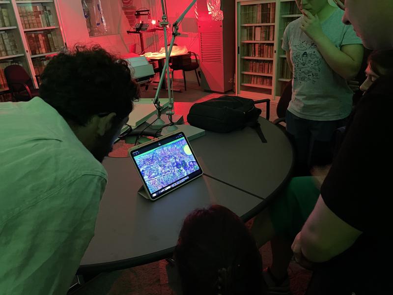 Un momento del lavoro nel corso della prima edizione della Summer School INTRADAMS
