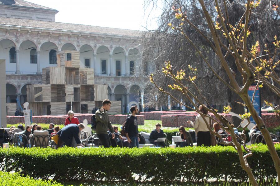 Interni Human Spaces in Statale - Foto di Matteo Chiari, 2019