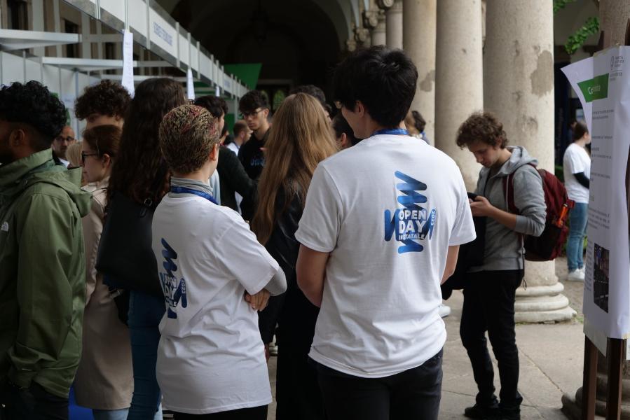 L'Open Day 2023 nella sede di via Festa del Perdono dell'Università Statale di Milano