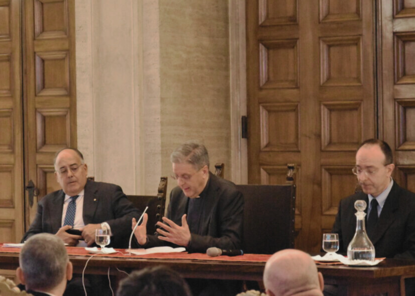 Premiazione di Marcello Massimini alla Fondazione Nicola Irti.