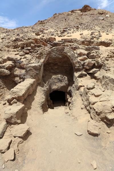 Una delle tombe scoperte dalla Missione EIMAWA