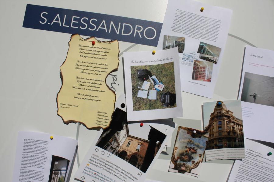 Urban Islands, mappe emotive nel Cortile della Ghiacciaia