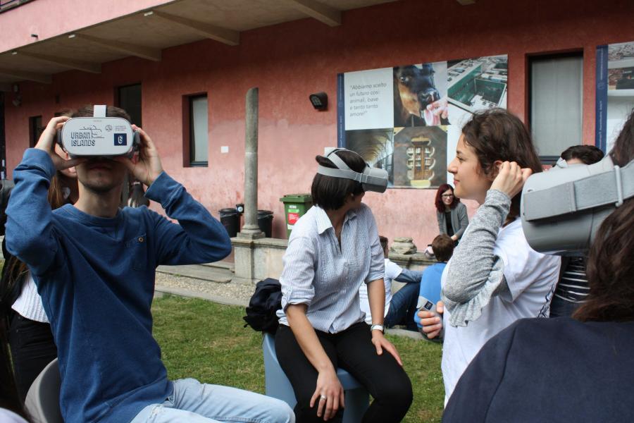 Urban Islands, gli oculus per i video immersive 