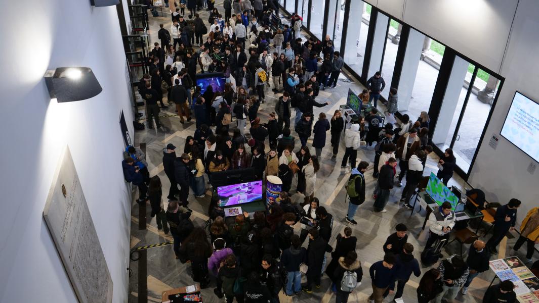 Vista dall'alto dell'evento "Back to the Past for the Future of Città Studi"